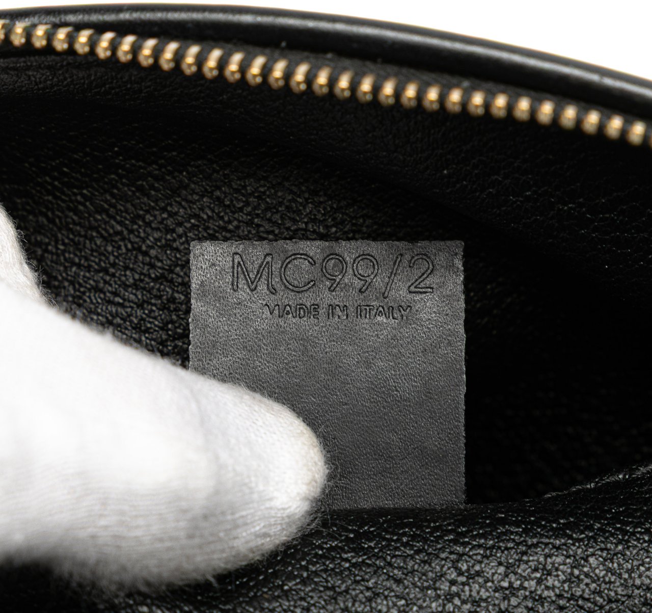 Celine Macadam Coated Canvas Cosmetic Pouch Bruin