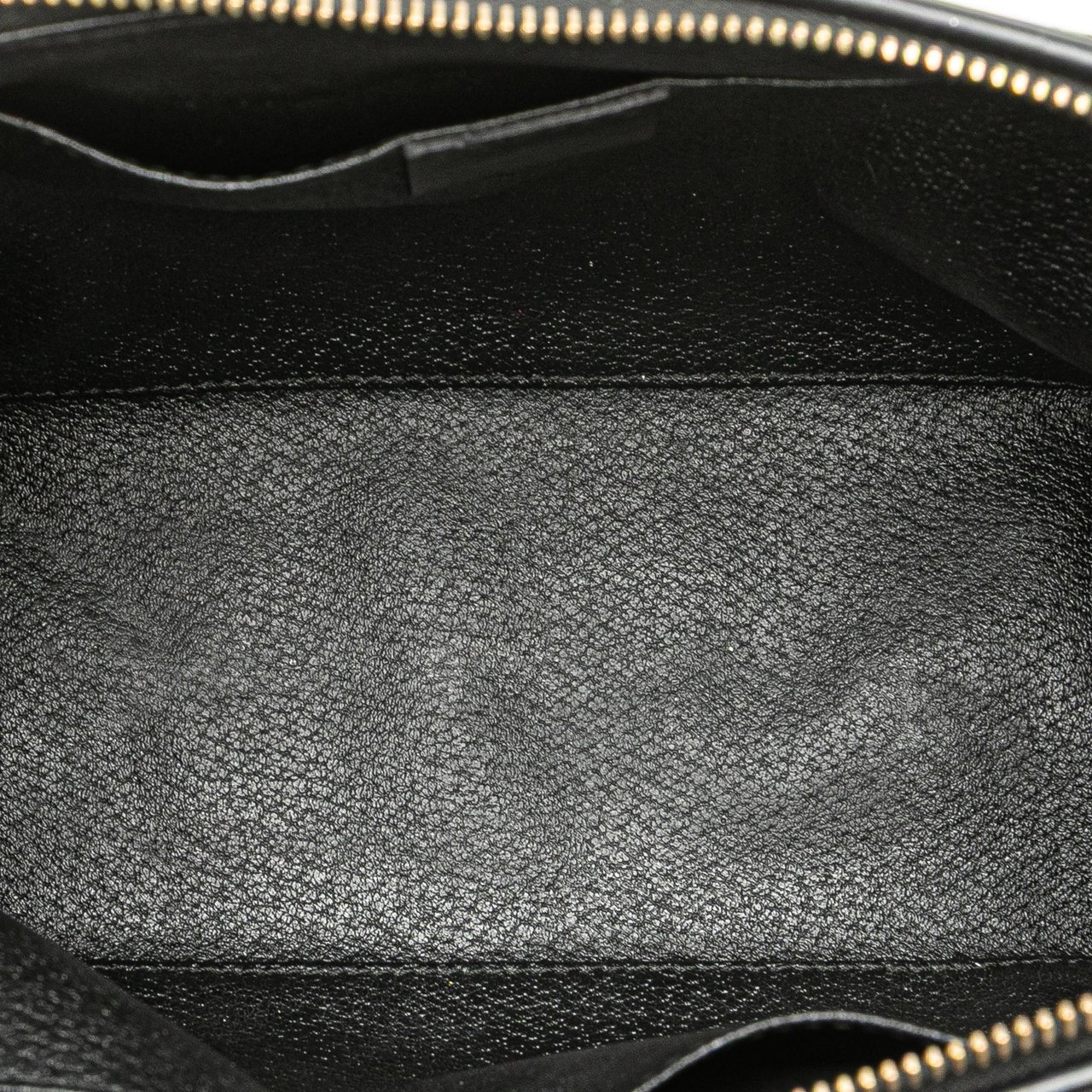 Celine Macadam Coated Canvas Cosmetic Pouch Bruin