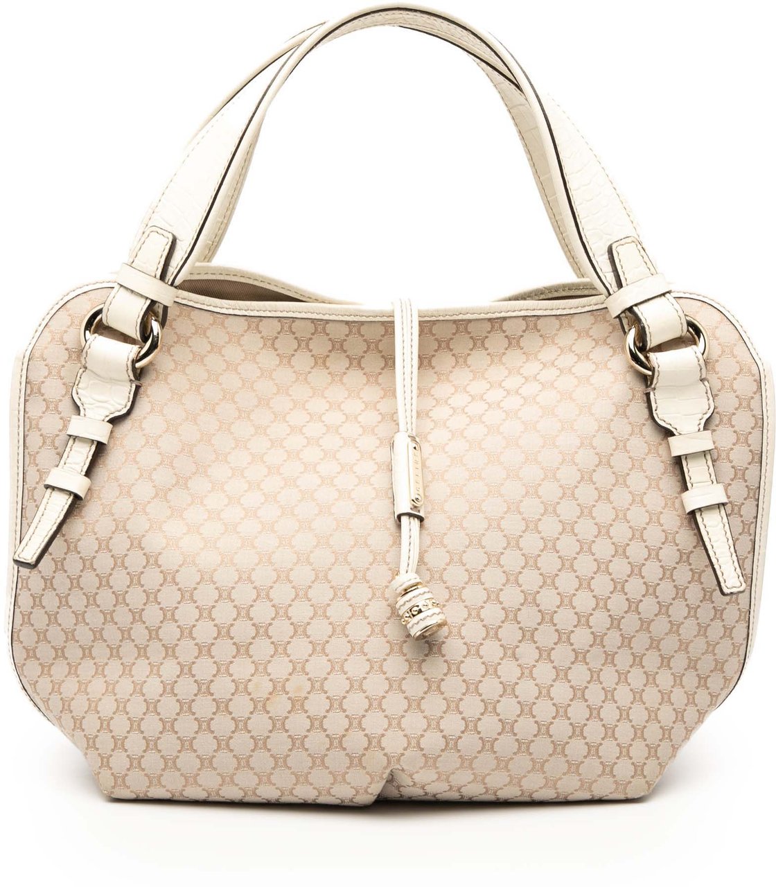 Celine Macadam Canvas Bittersweet Hobo Bruin