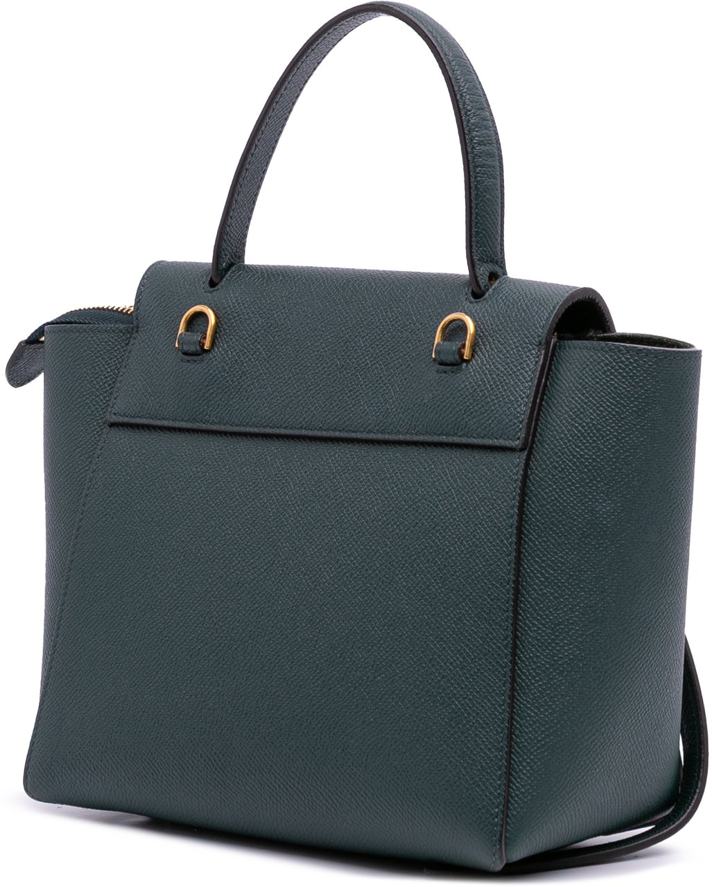 Celine Nano Grained Calfskin Belt Bag Groen