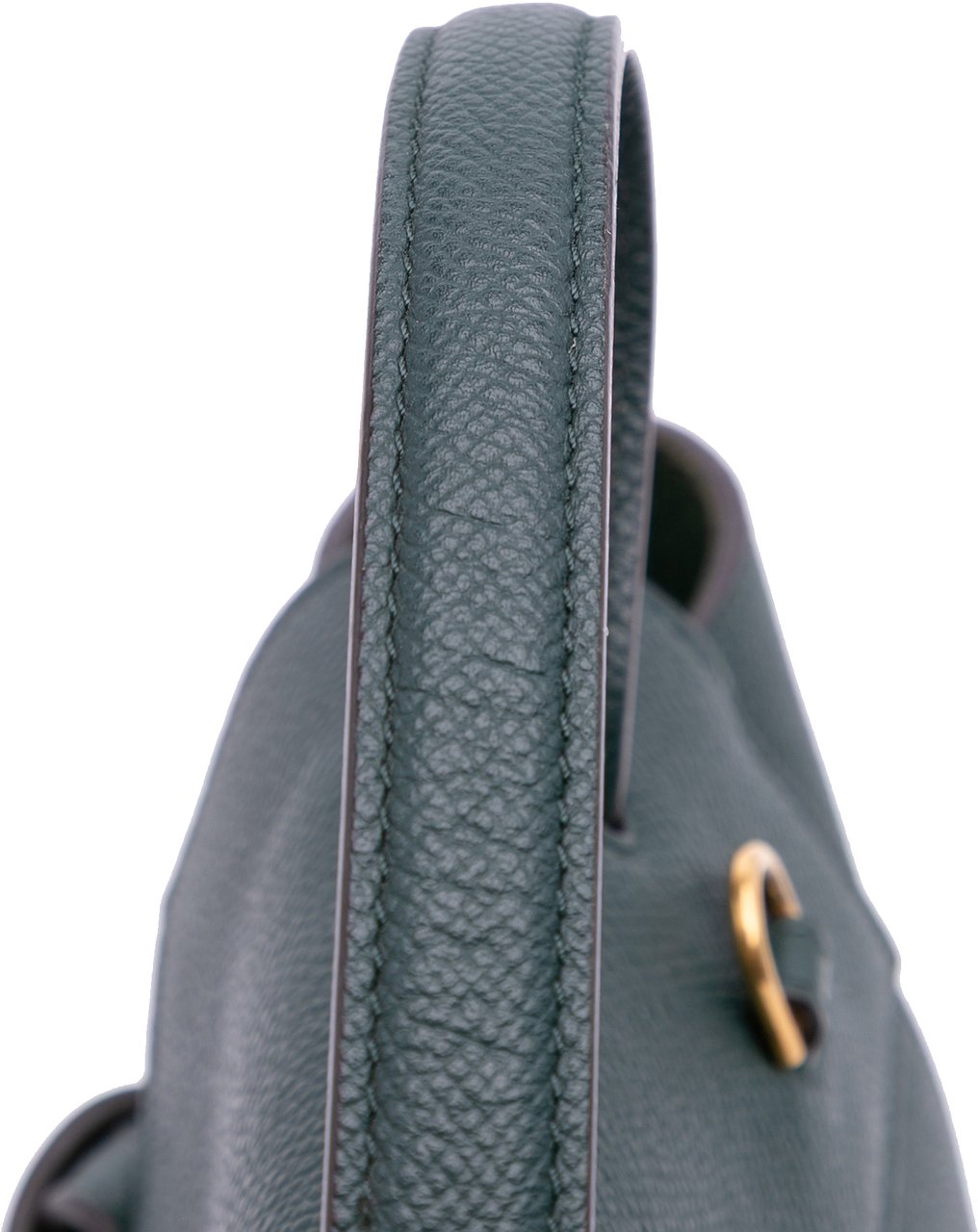 Celine Nano Grained Calfskin Belt Bag Groen