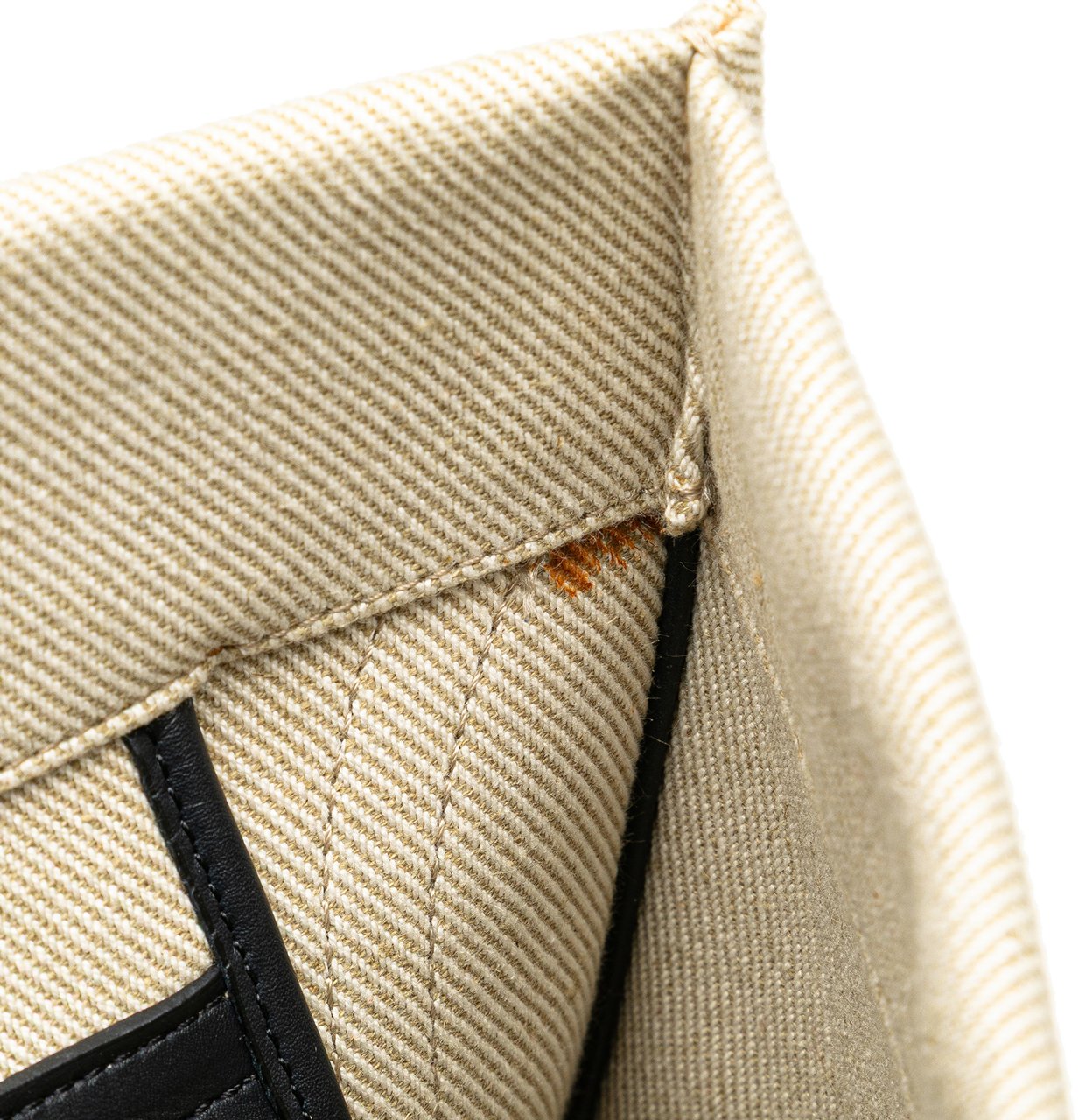 Celine Medium Striped Canvas Phantom Luggage Tote Bruin