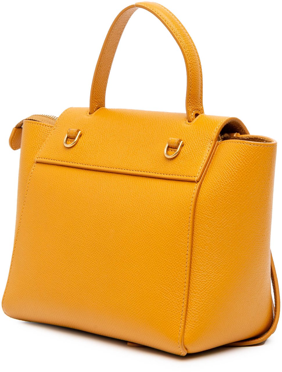 Celine Nano Grained Calfskin Belt Bag Geel