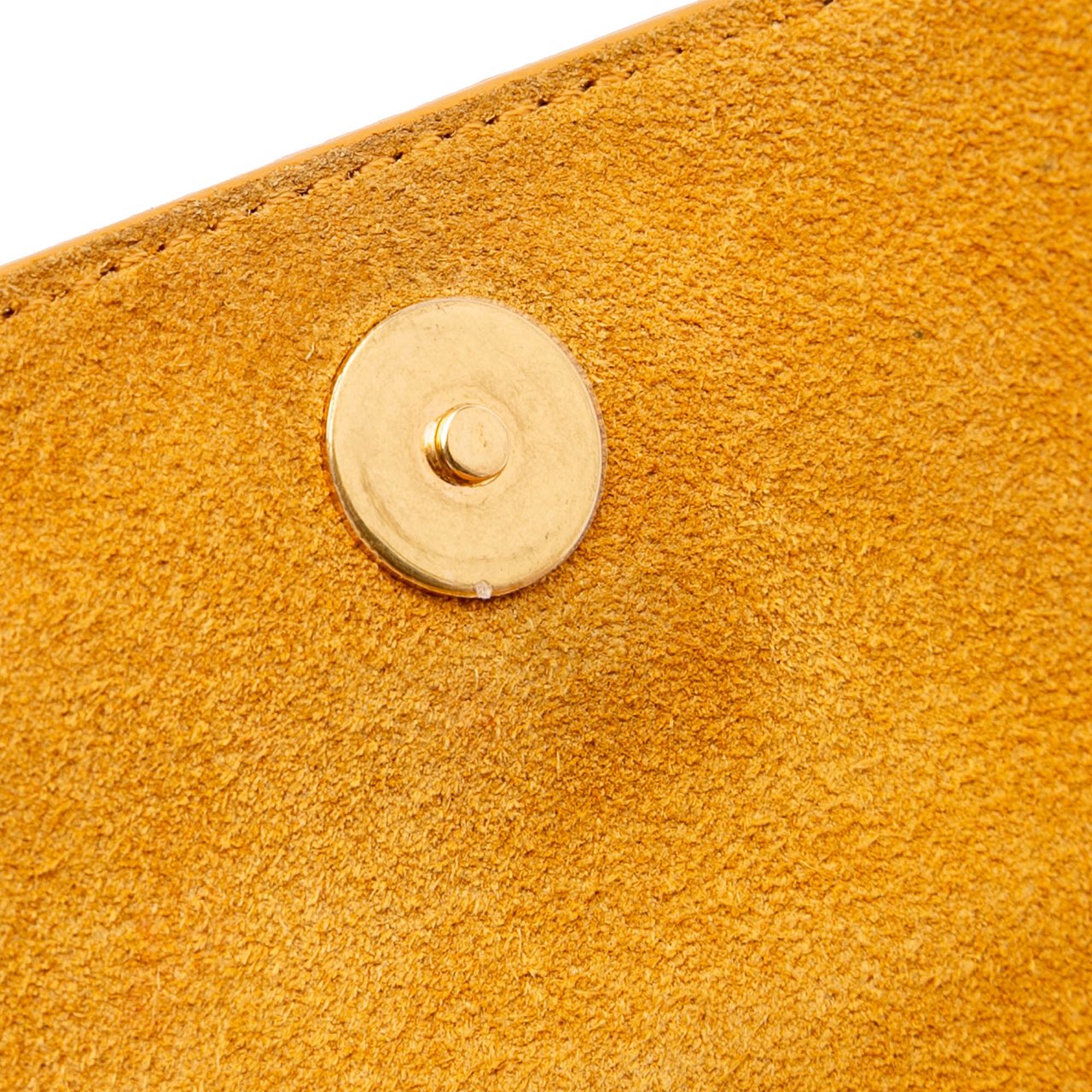 Celine Nano Grained Calfskin Belt Bag Geel