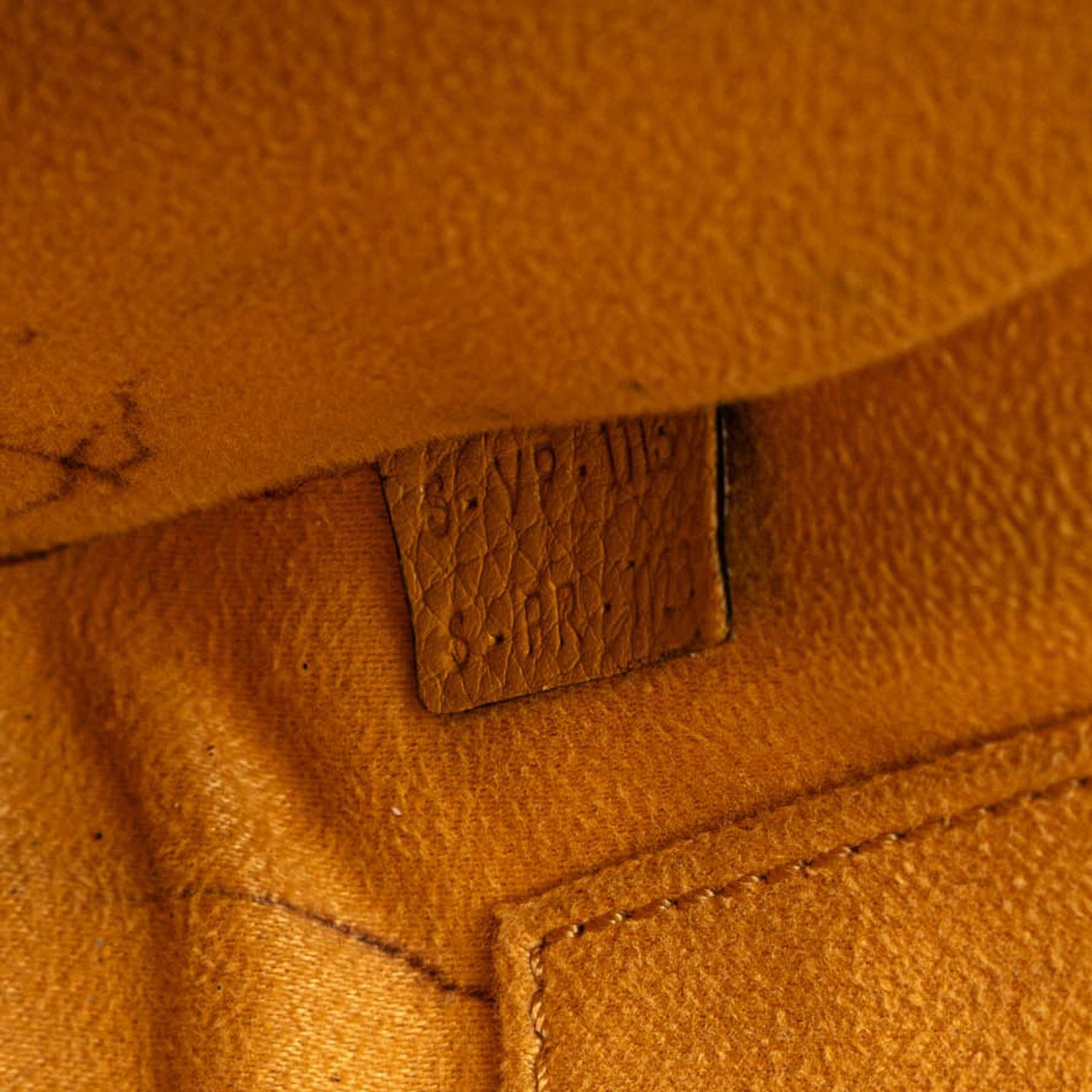 Celine Nano Leather Luggage Tote Geel