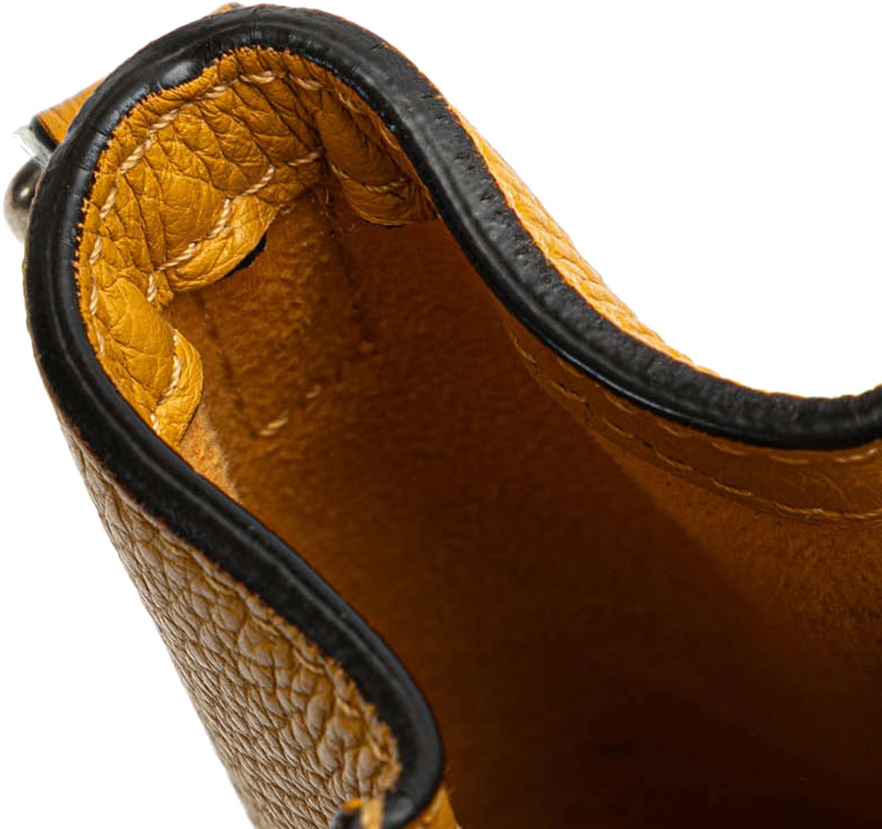 Celine Nano Leather Luggage Tote Geel