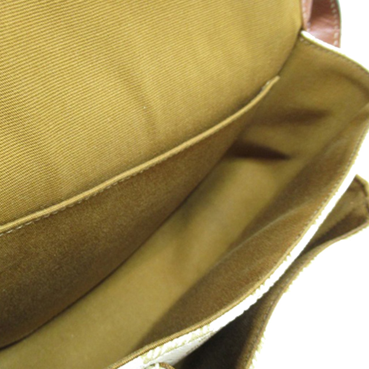 Celine Medium Triomphe Coated Canvas Folco Crossbody Wit