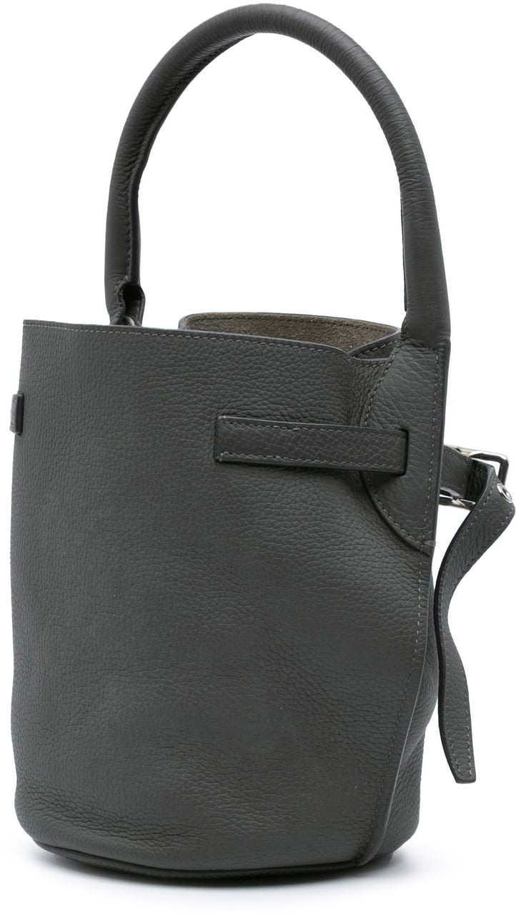 Celine Nano Leather Big Bucket Bag Grijs