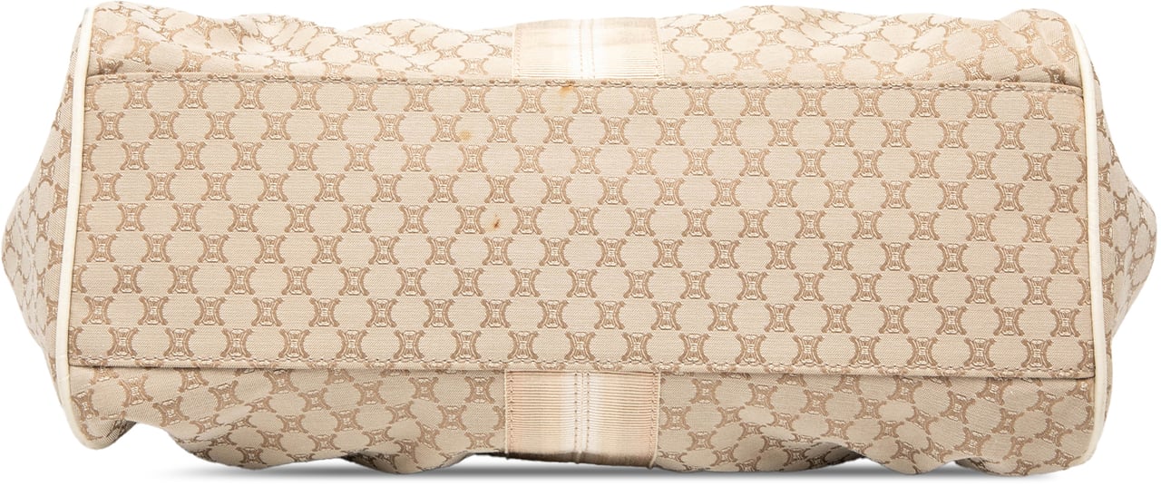 Celine Macadam Canvas Handbag Bruin