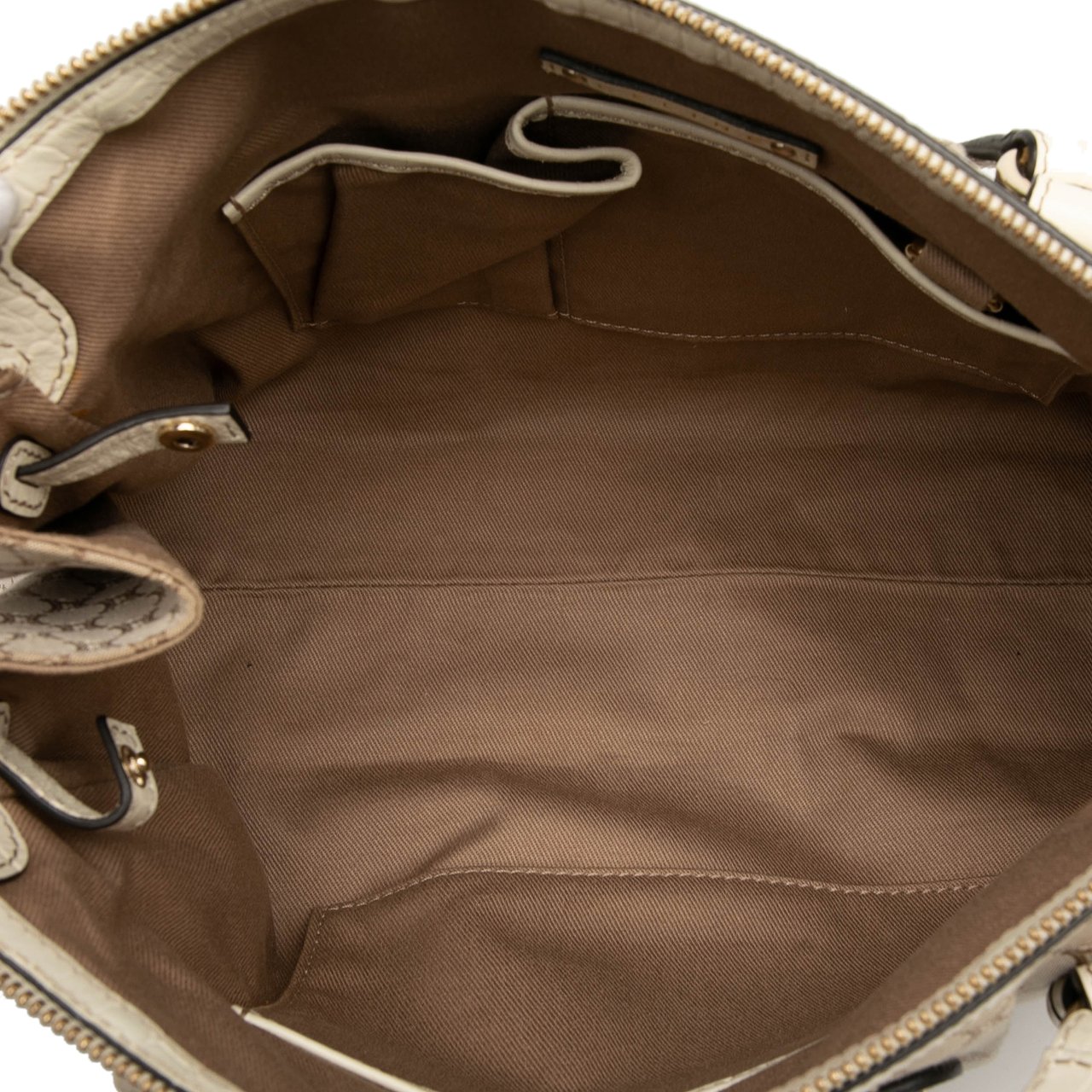 Celine Macadam Canvas Handbag Bruin