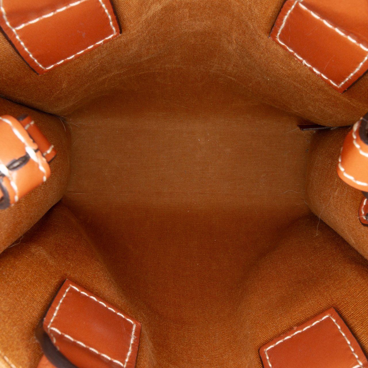 Celine Mini Triomphe Coated Canvas Vertical Cabas Satchel Wit