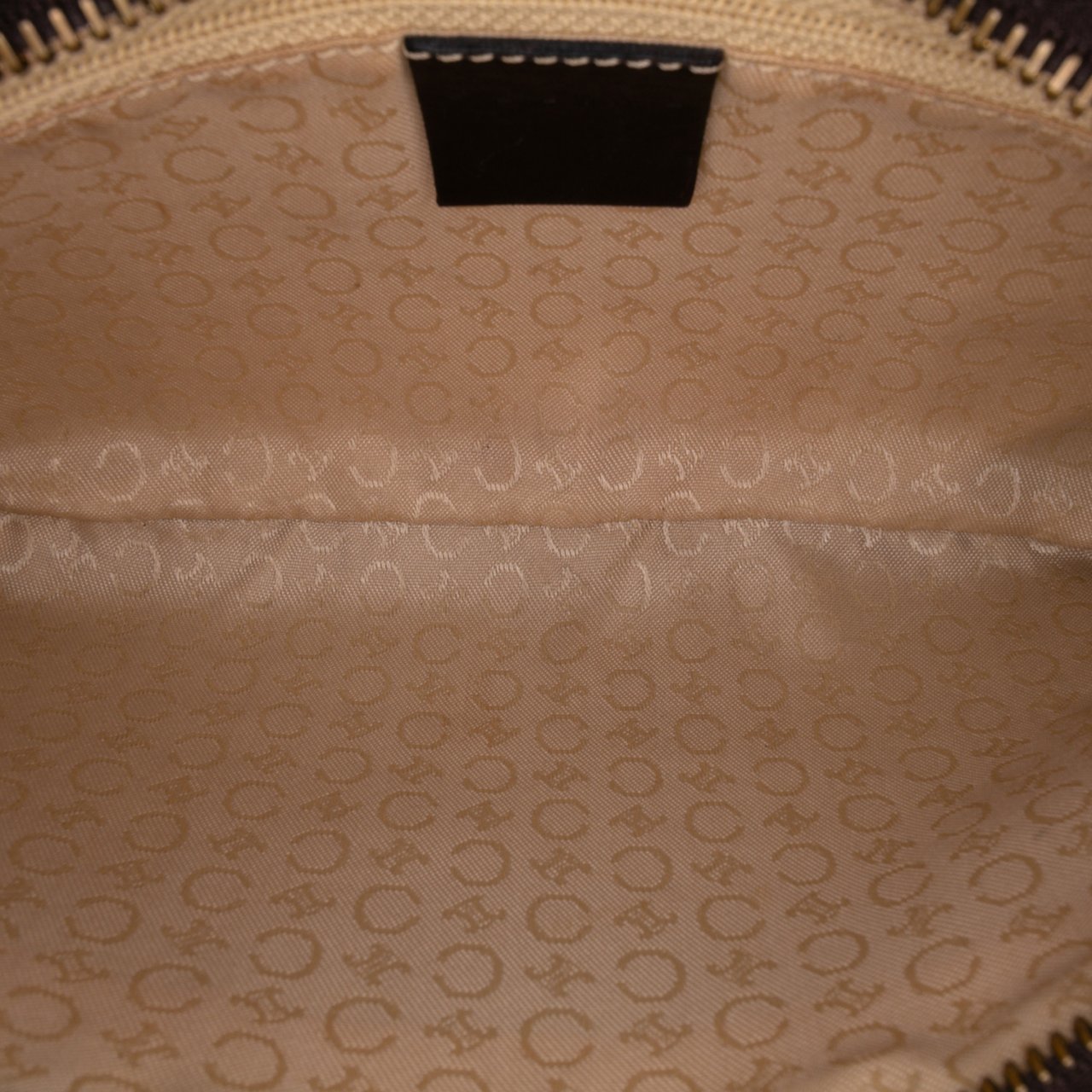 Celine C Macadam Canvas Shoulder Bag Bruin
