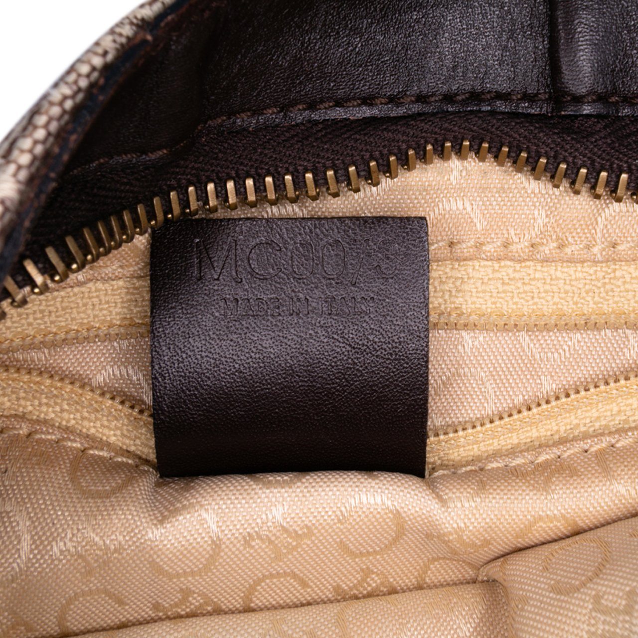Celine C Macadam Canvas Shoulder Bag Bruin