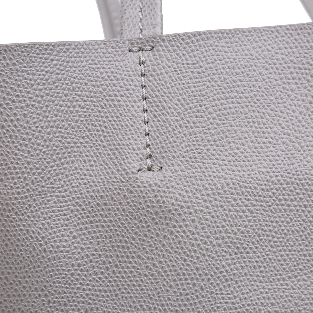 Celine Small Grained Calfskin Vertical Cabas Tote Grijs