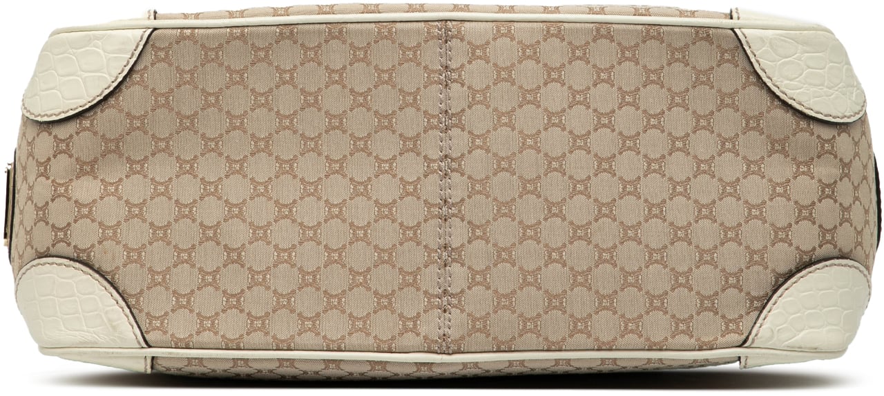 Celine Macadam Canvas Boogie Handbag Bruin