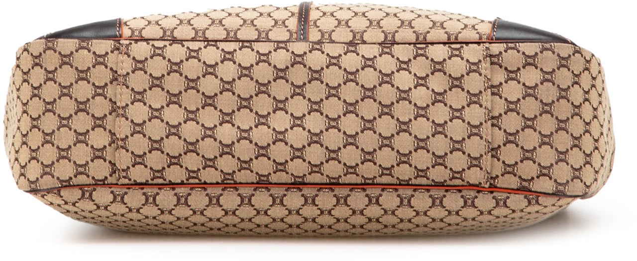 Celine Macadam Canvas Tote Bruin