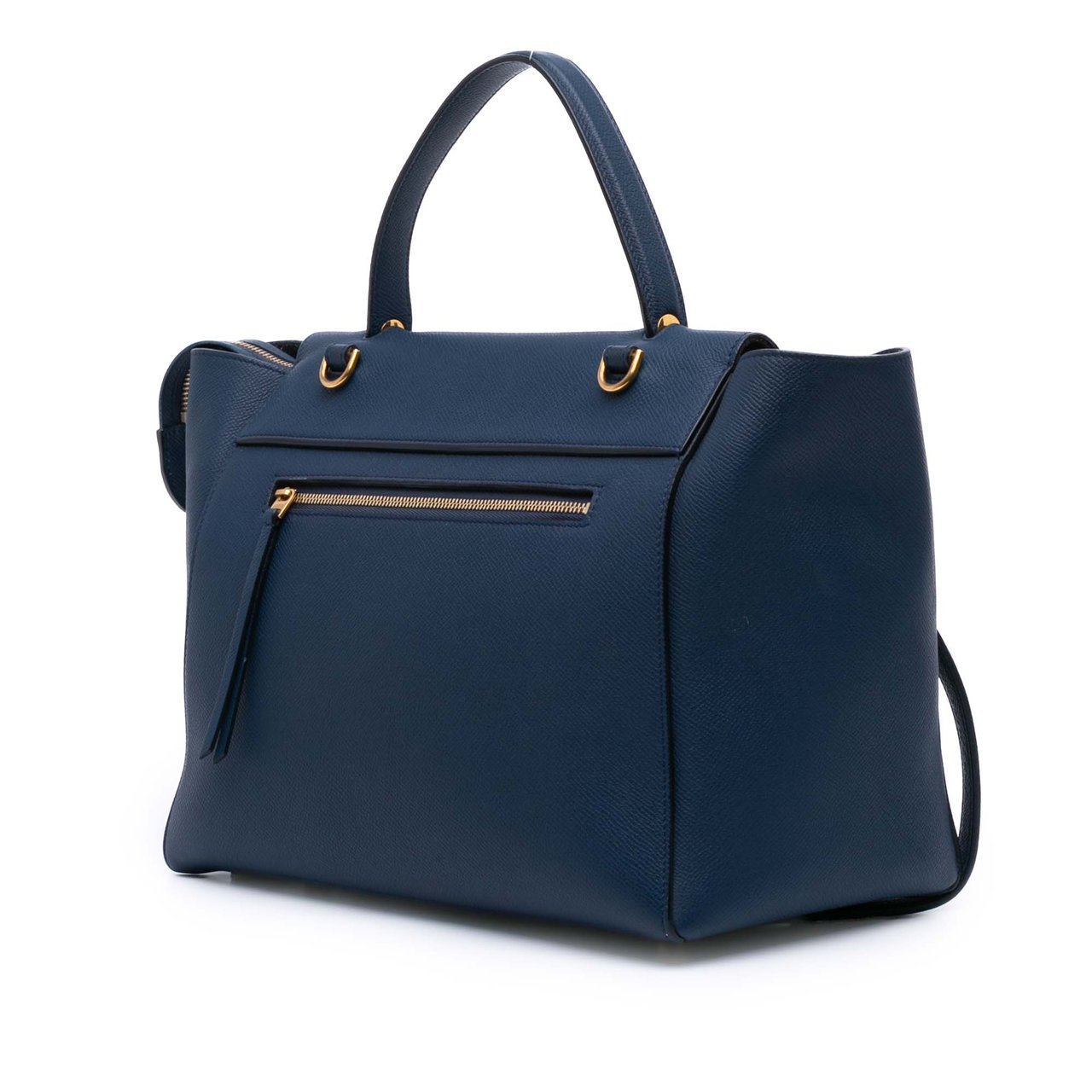 Celine Mini Grained Calfskin Belt Bag Blauw