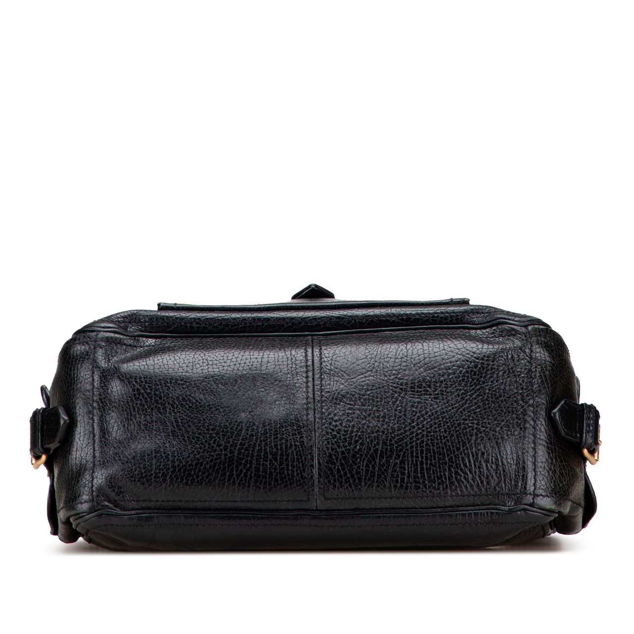 Celine Leather Boogie Handbag Zwart