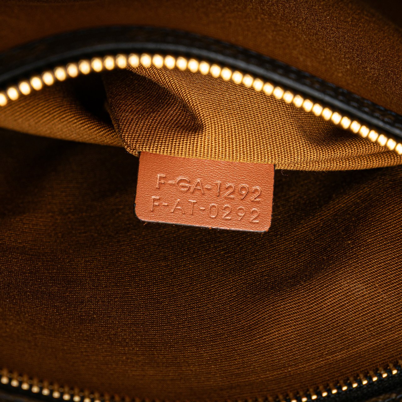 Celine Small Triomphe Coated Canvas Vertical Cabas Tote Bruin