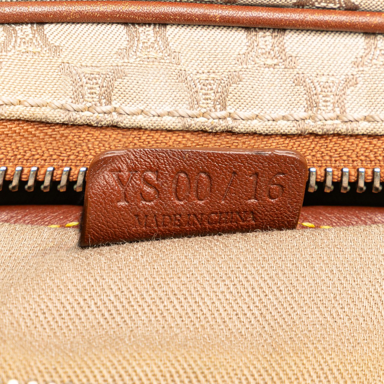Celine Macadam Canvas Crossbody Bruin