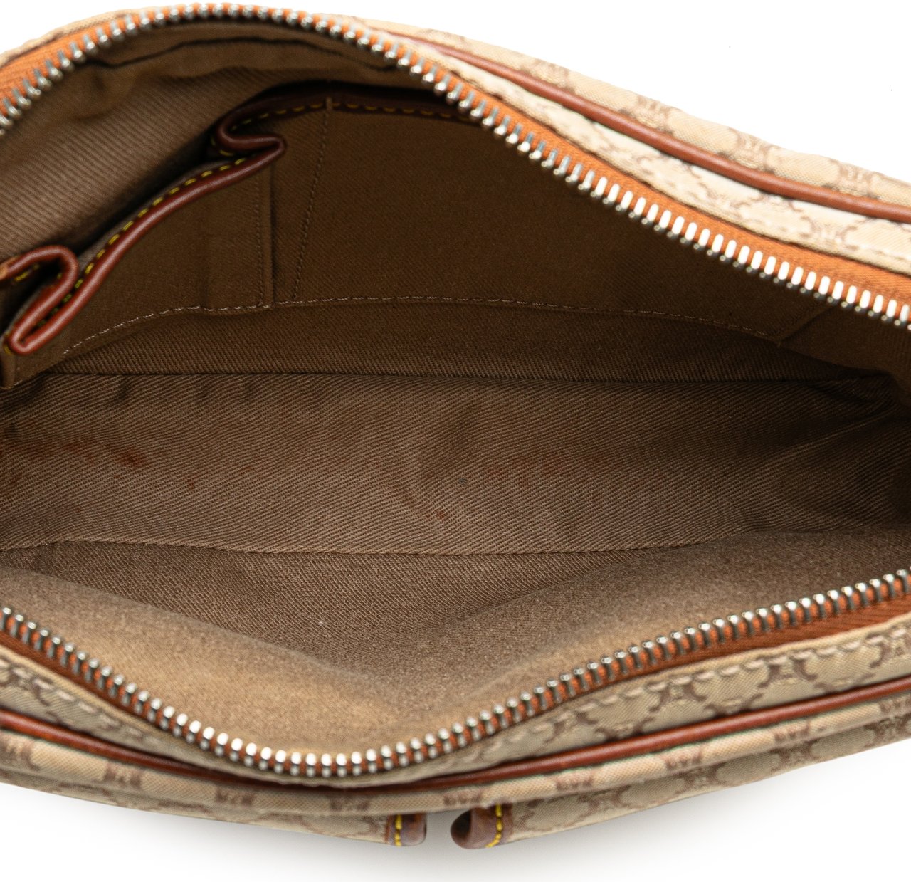 Celine Macadam Canvas Crossbody Bruin