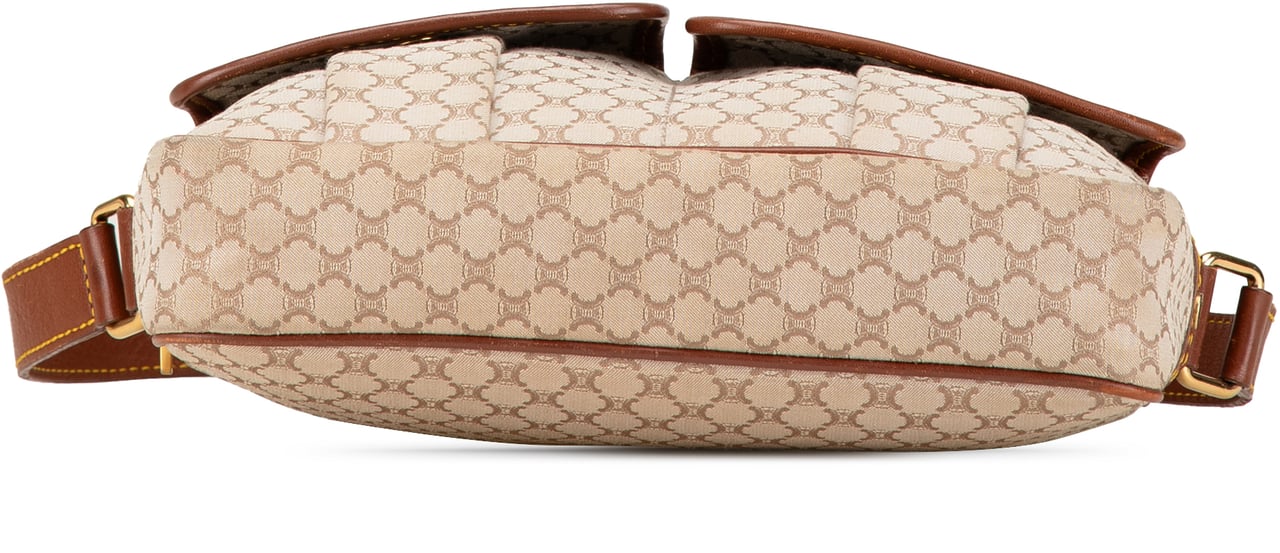 Celine Macadam Canvas Crossbody Bruin