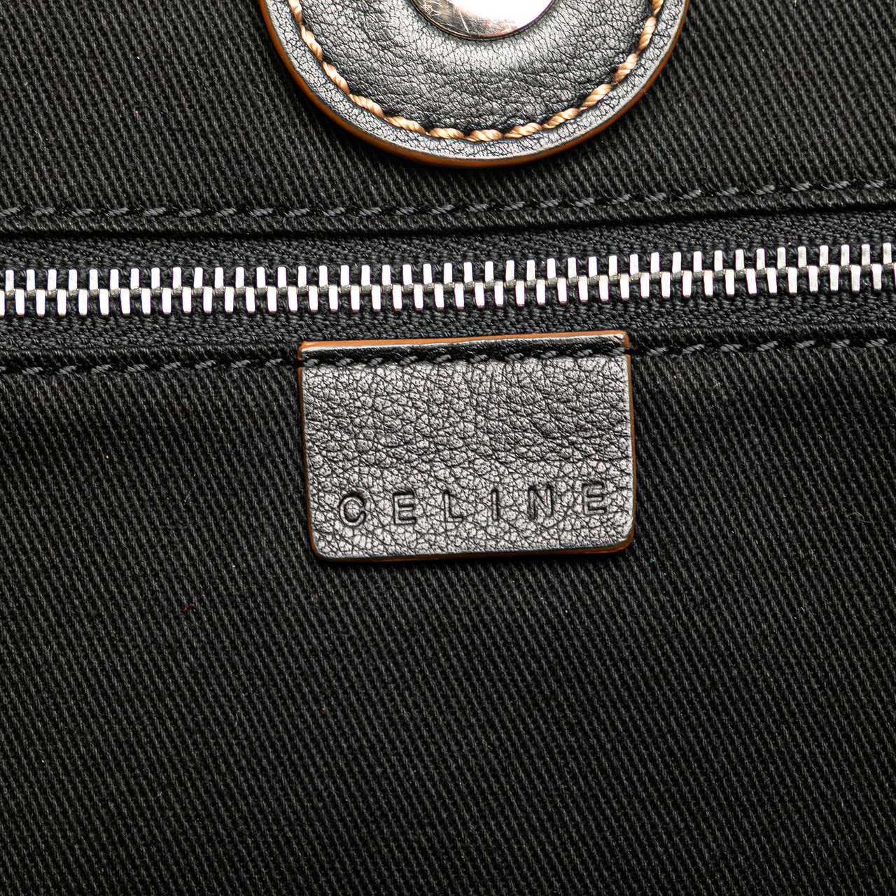 Celine Macadam Canvas Tote Zwart