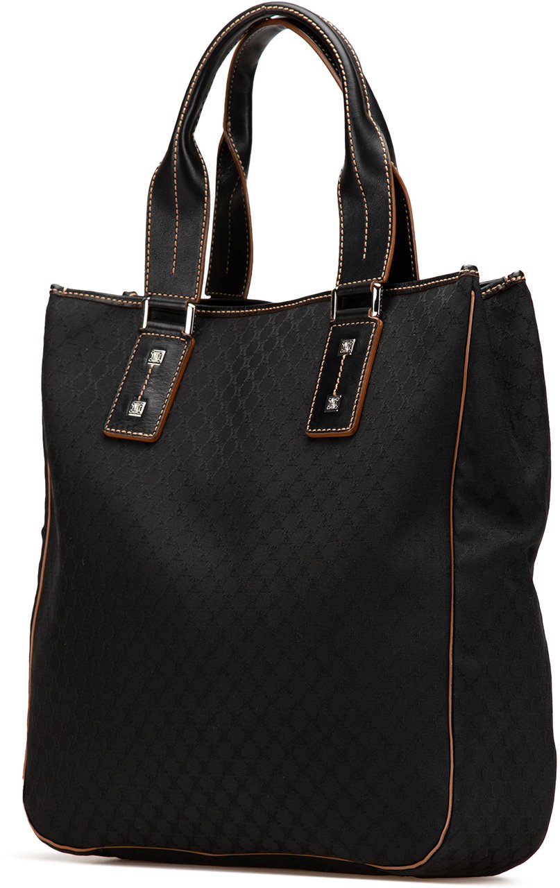 Celine Macadam Canvas Tote Zwart