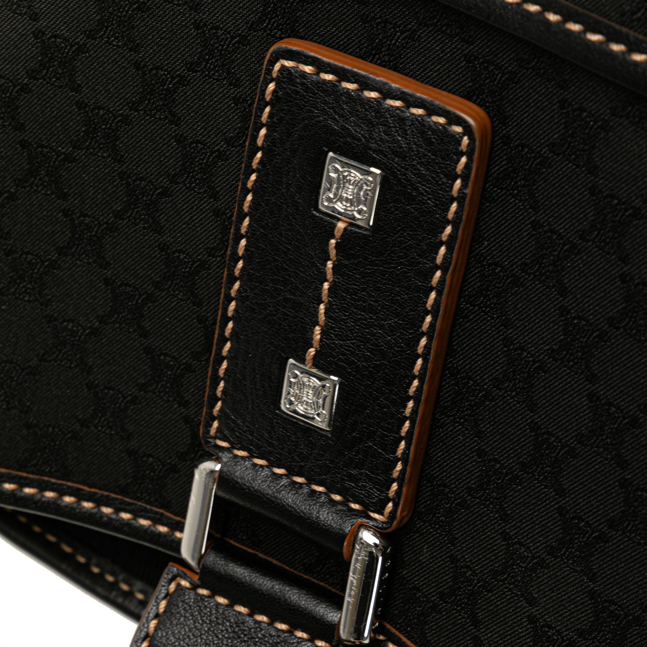 Celine Macadam Canvas Tote Zwart