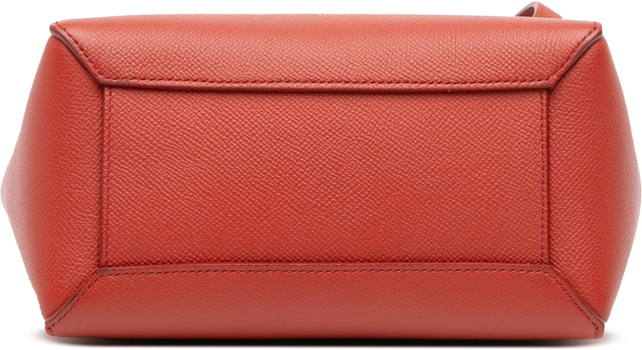 Celine Nano Grained Calfskin Belt Bag Oranje