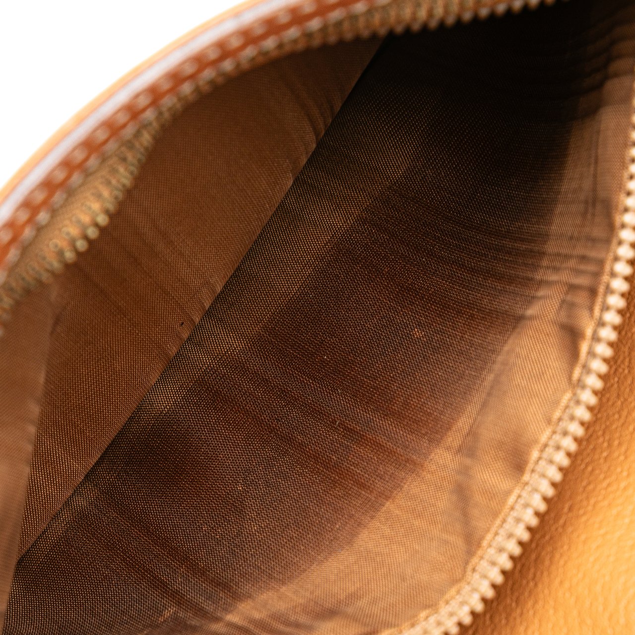Celine Macadam Coated Canvas Clutch Bruin