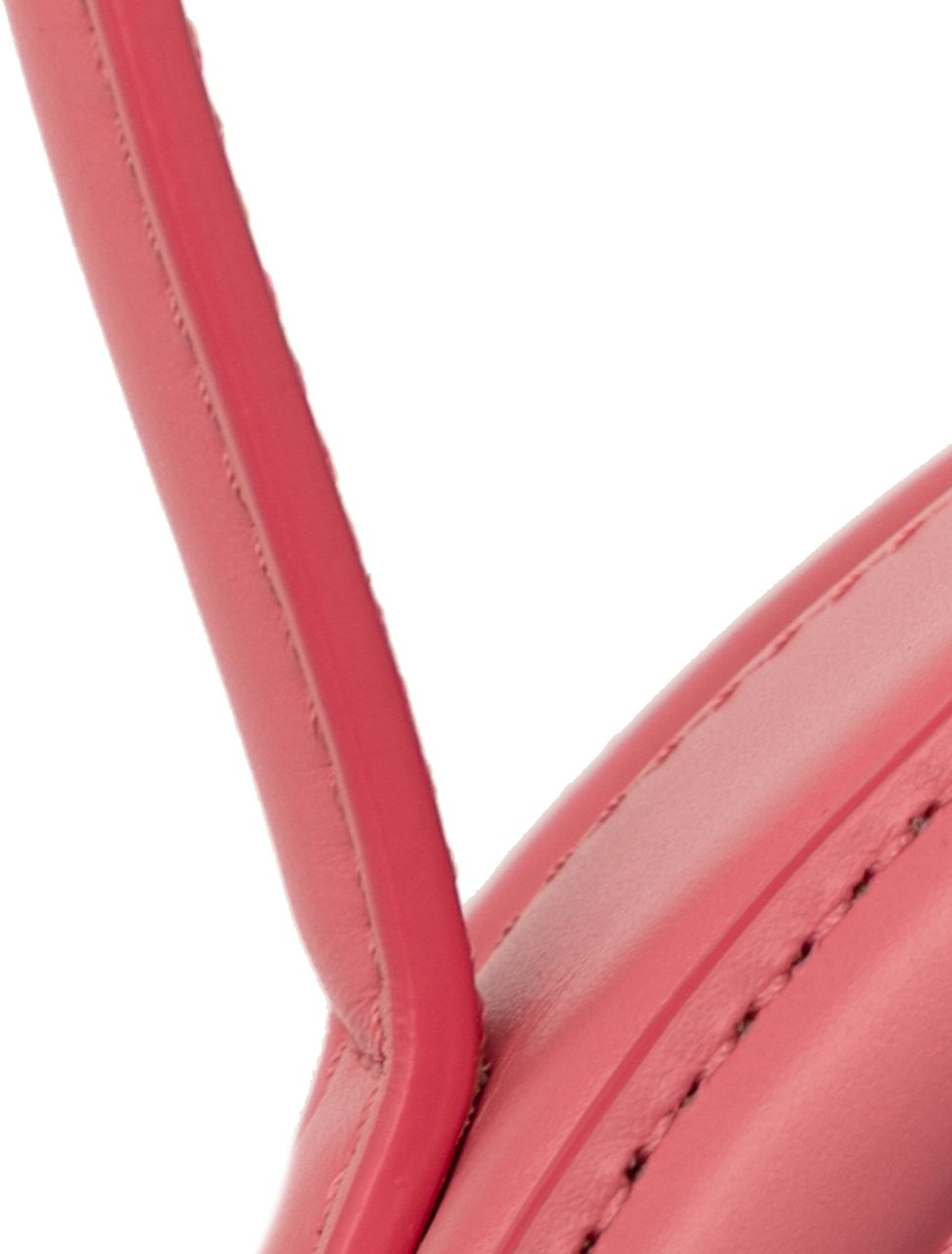 Celine Calfskin Cuir Triomphe Oval Handbag Roze
