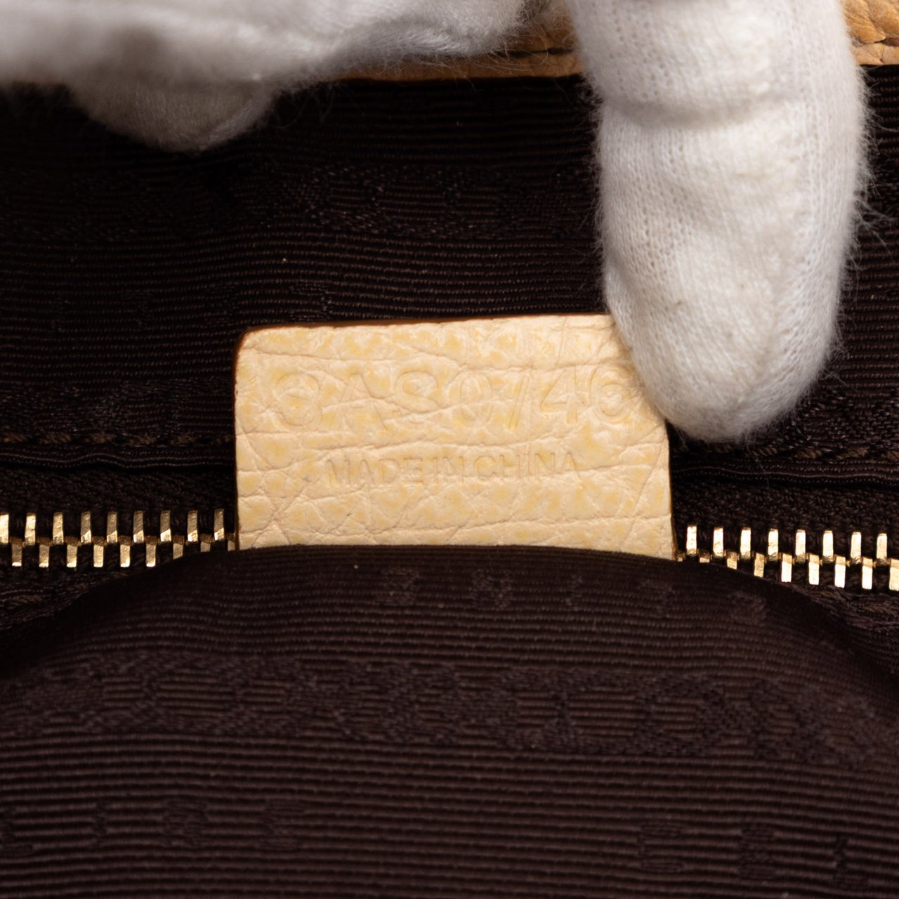 Celine Canvas Boogie Tassel Tote Bruin