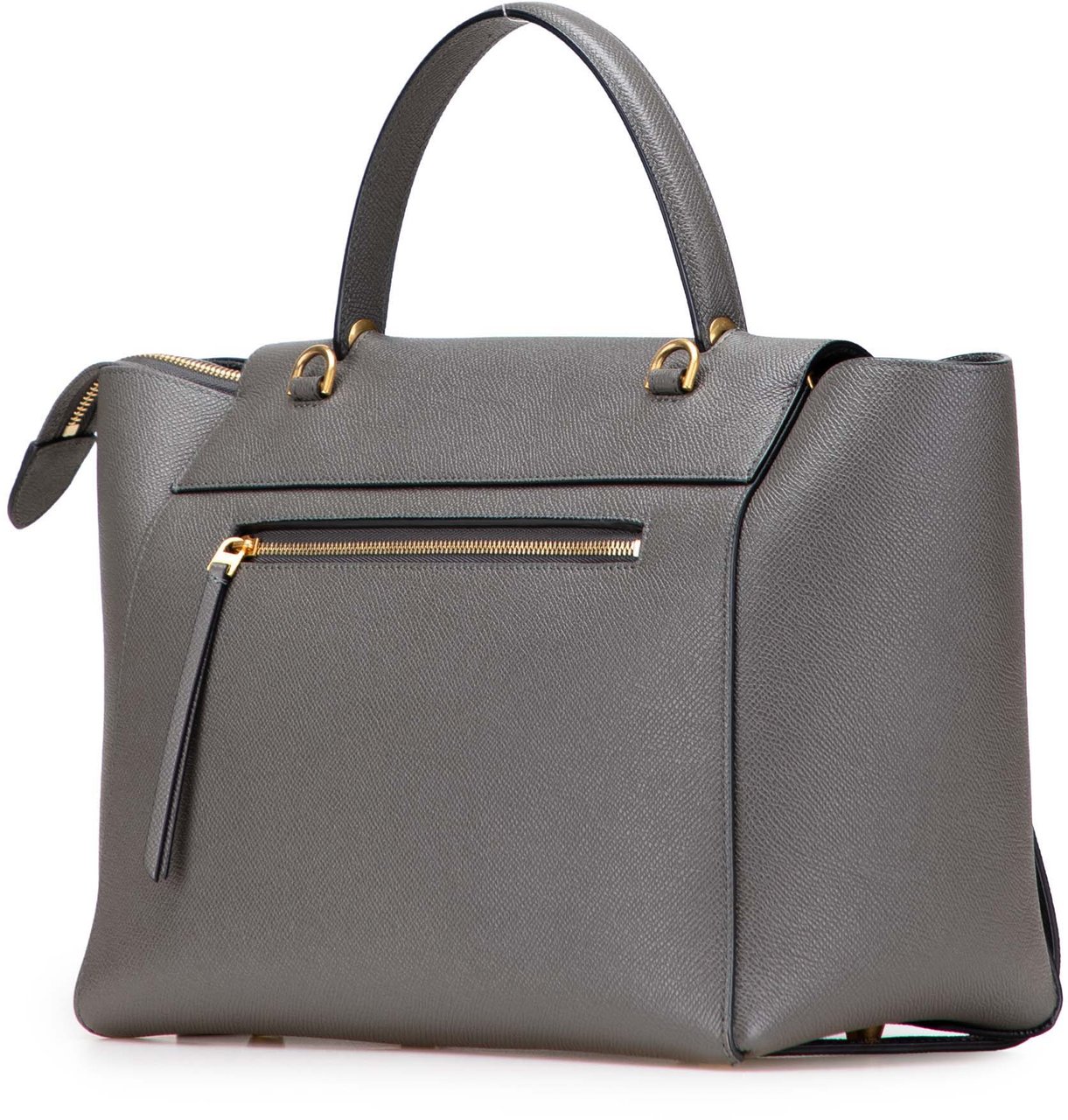 Celine Mini Grained Calfskin Belt Bag Grijs