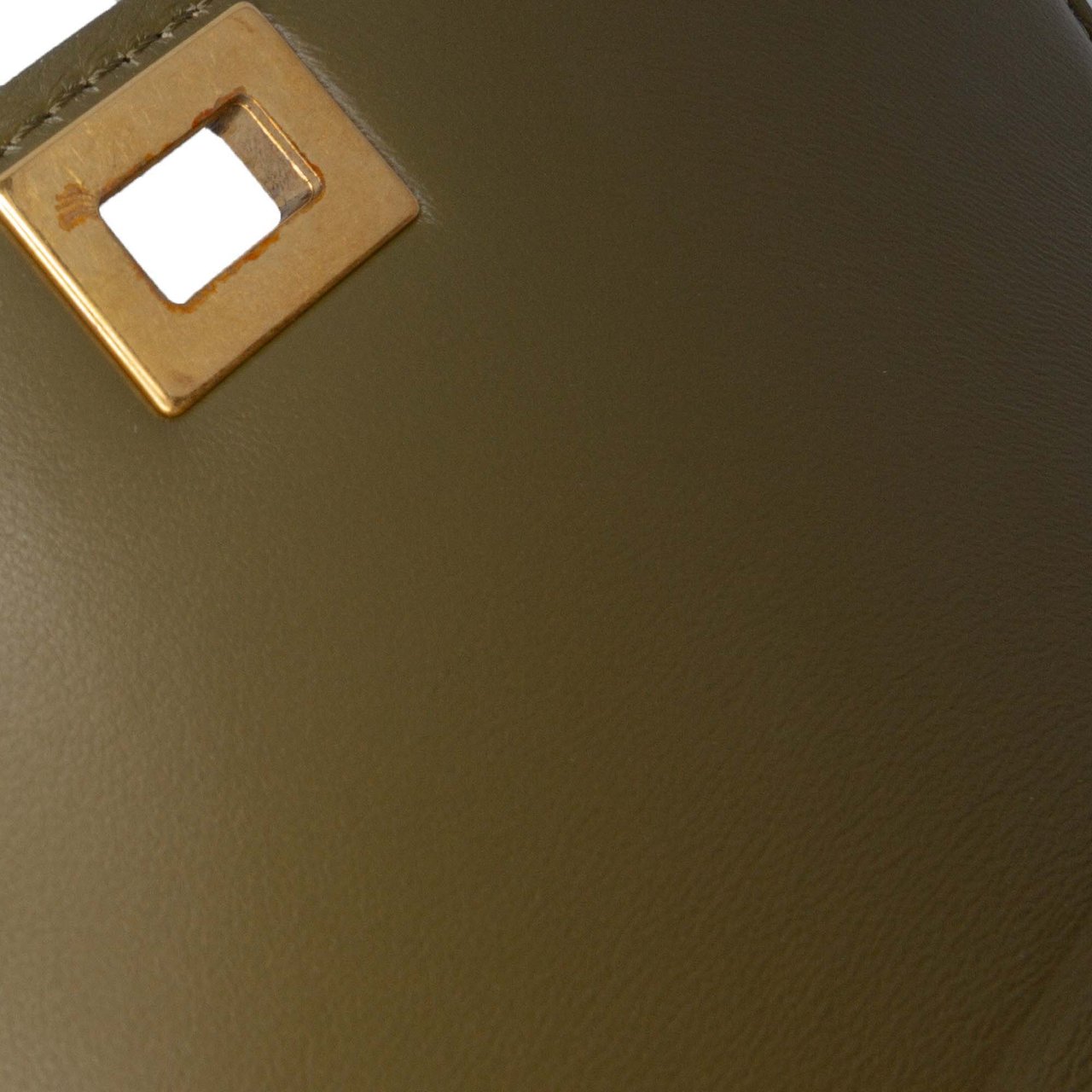 Celine Small Calfskin Classic Box Groen