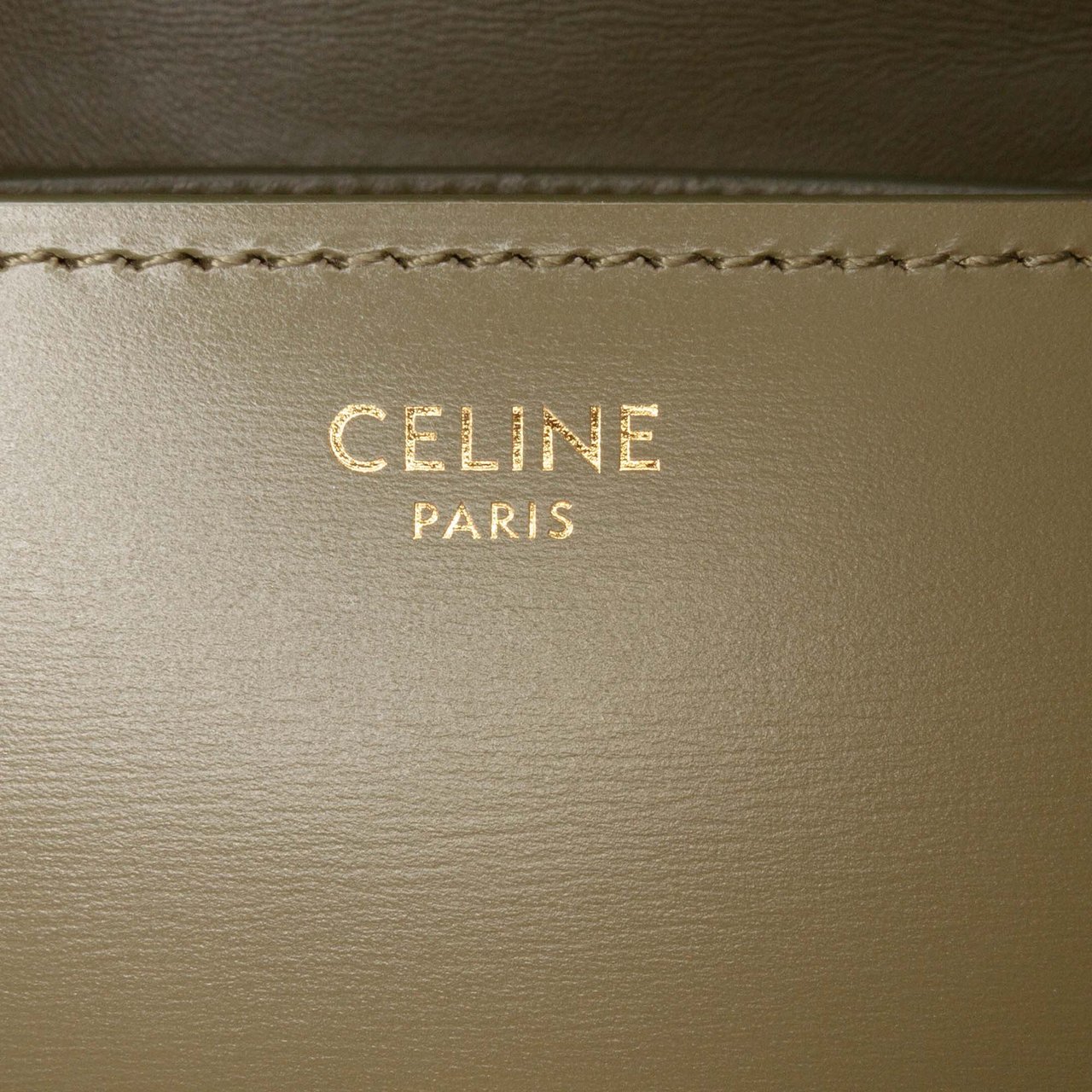 Celine Small Calfskin Classic Box Groen