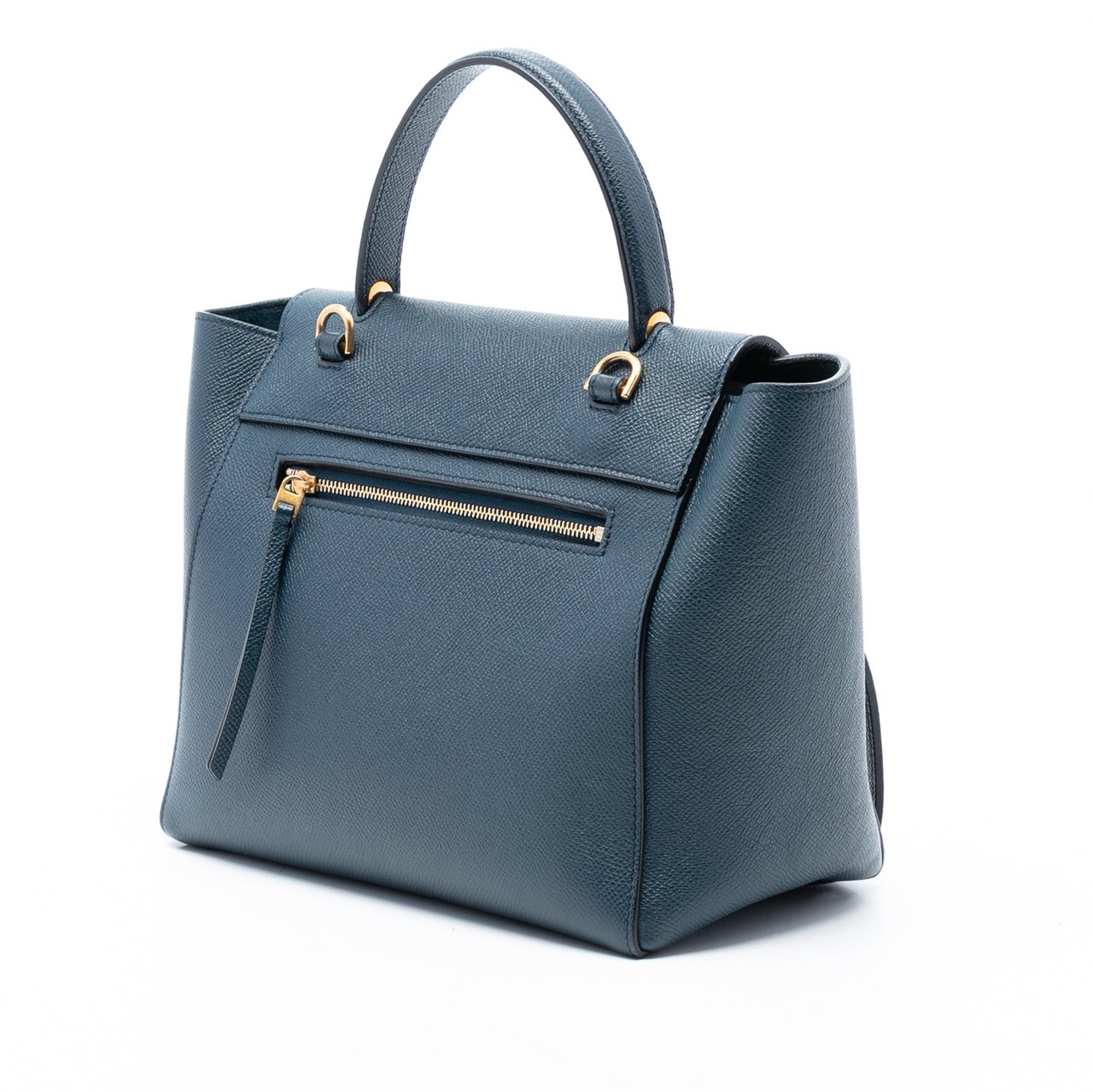 Celine Micro Grained Calfskin Belt Bag Blauw
