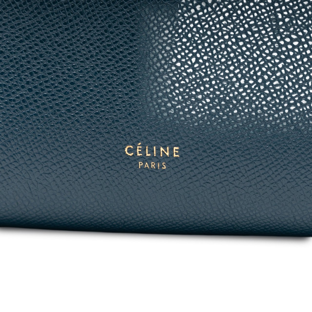 Celine Micro Grained Calfskin Belt Bag Blauw