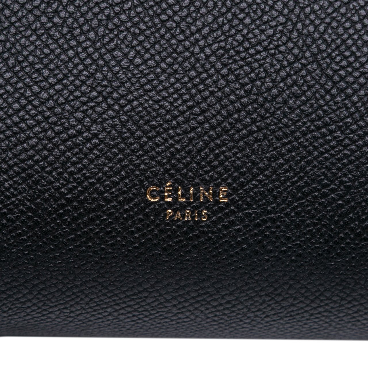 Celine Micro Grained Calfskin Belt Bag Zwart