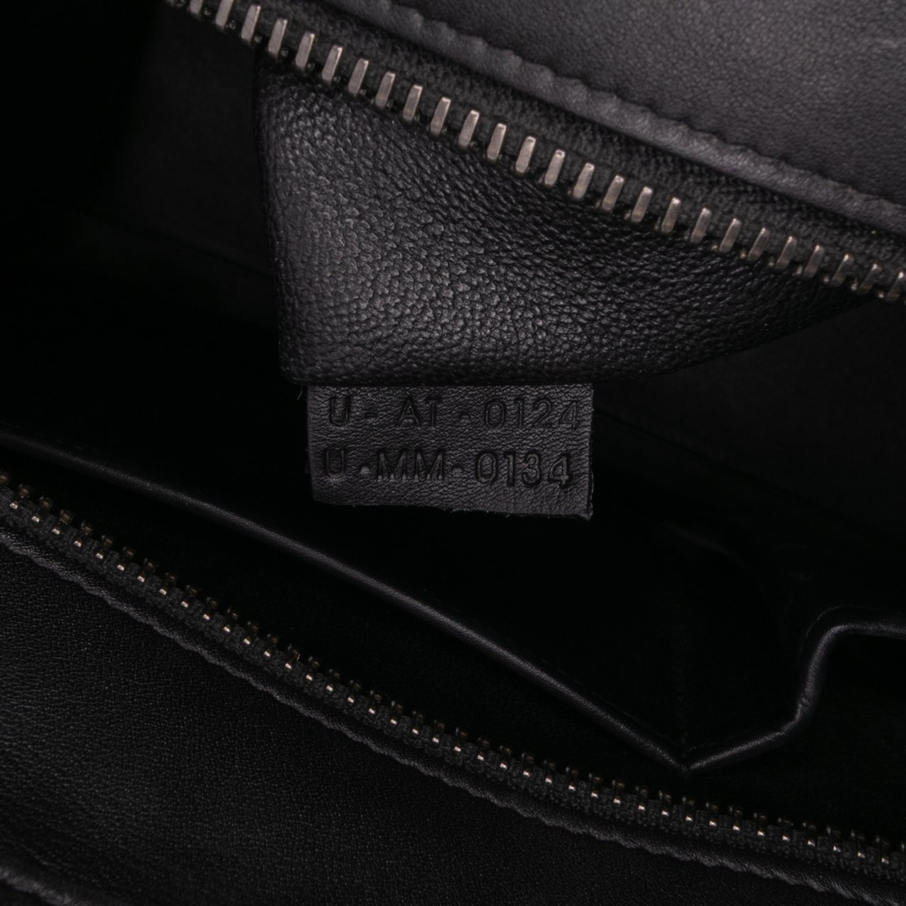 Celine Micro Tricolor Leather Luggage Tote Blauw