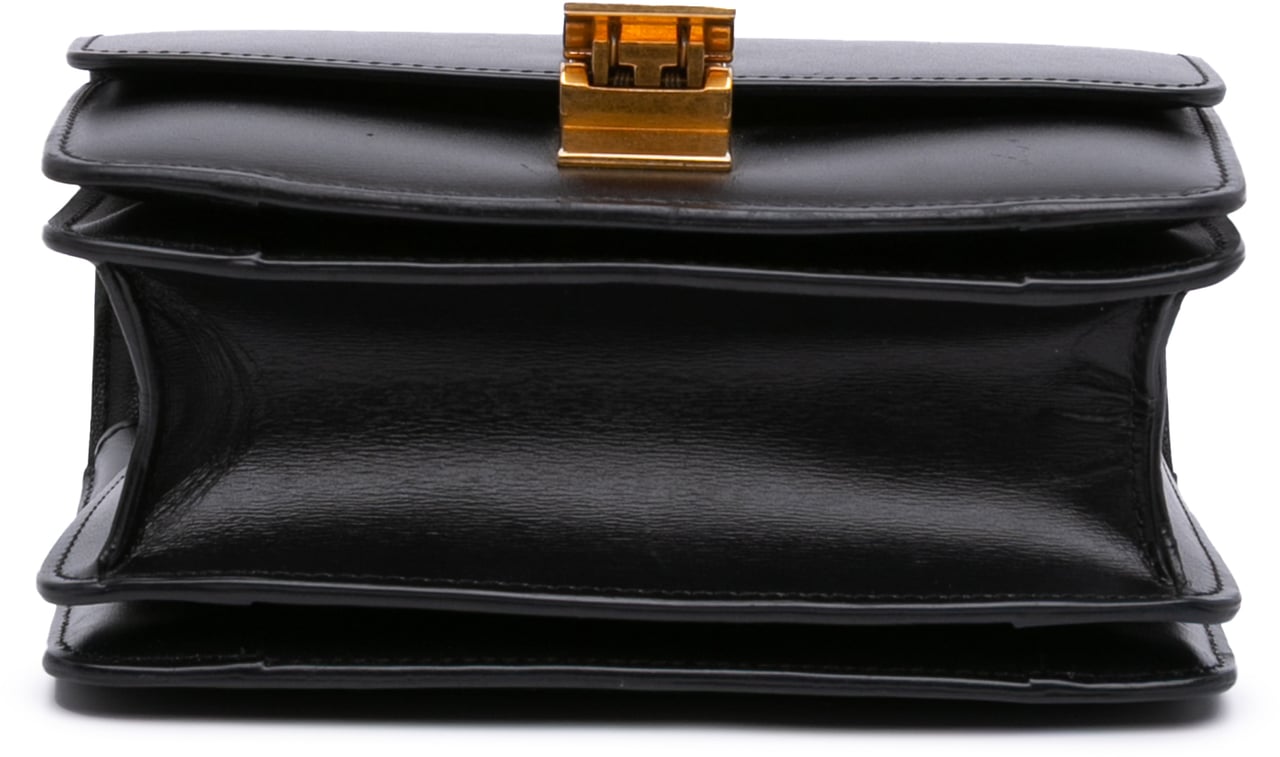 Celine Small Calfskin Classic Box Zwart