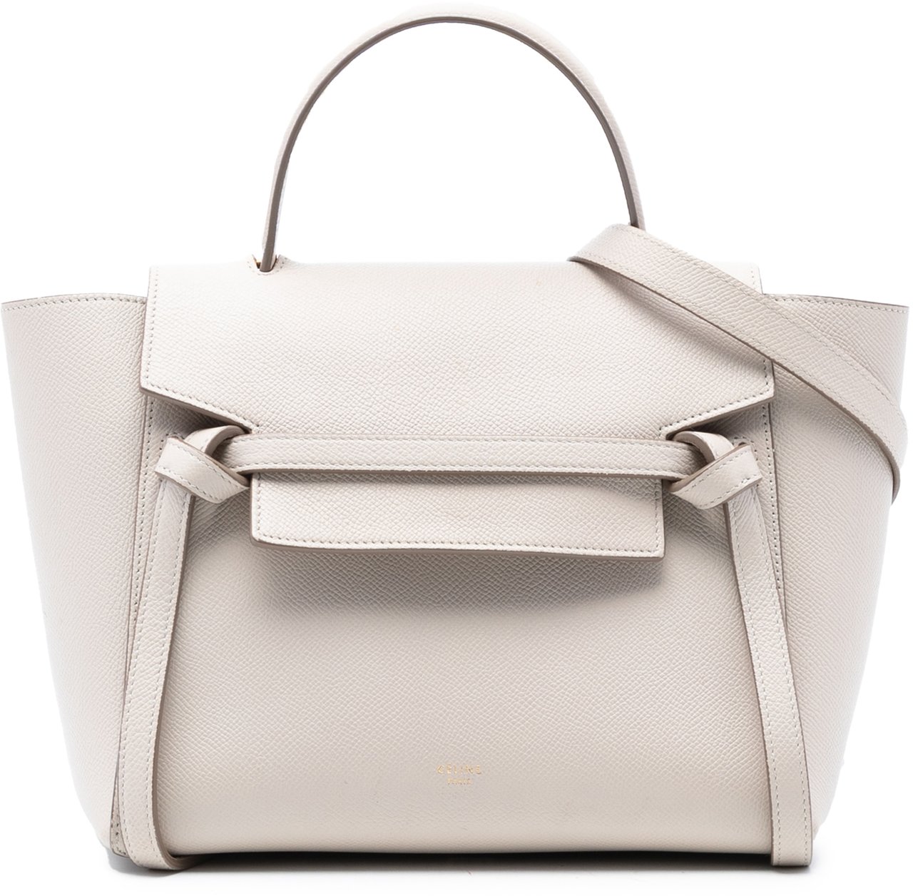 Celine Micro Grained Calfskin Belt Bag Bruin