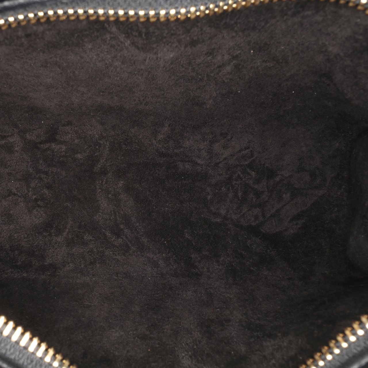 Celine Smooth Calfskin Cuir Triomphe Shoulder Bag Zwart
