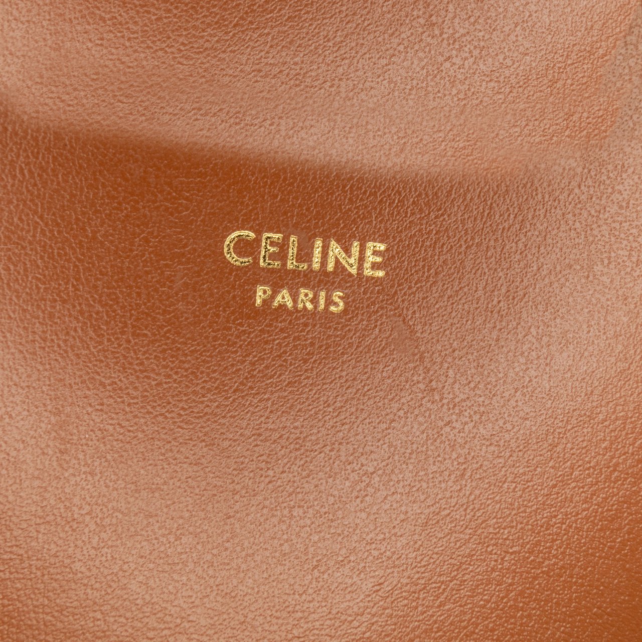 Celine Triomphe Coated Canvas Triomphe Multi Pochette Satchel Bruin