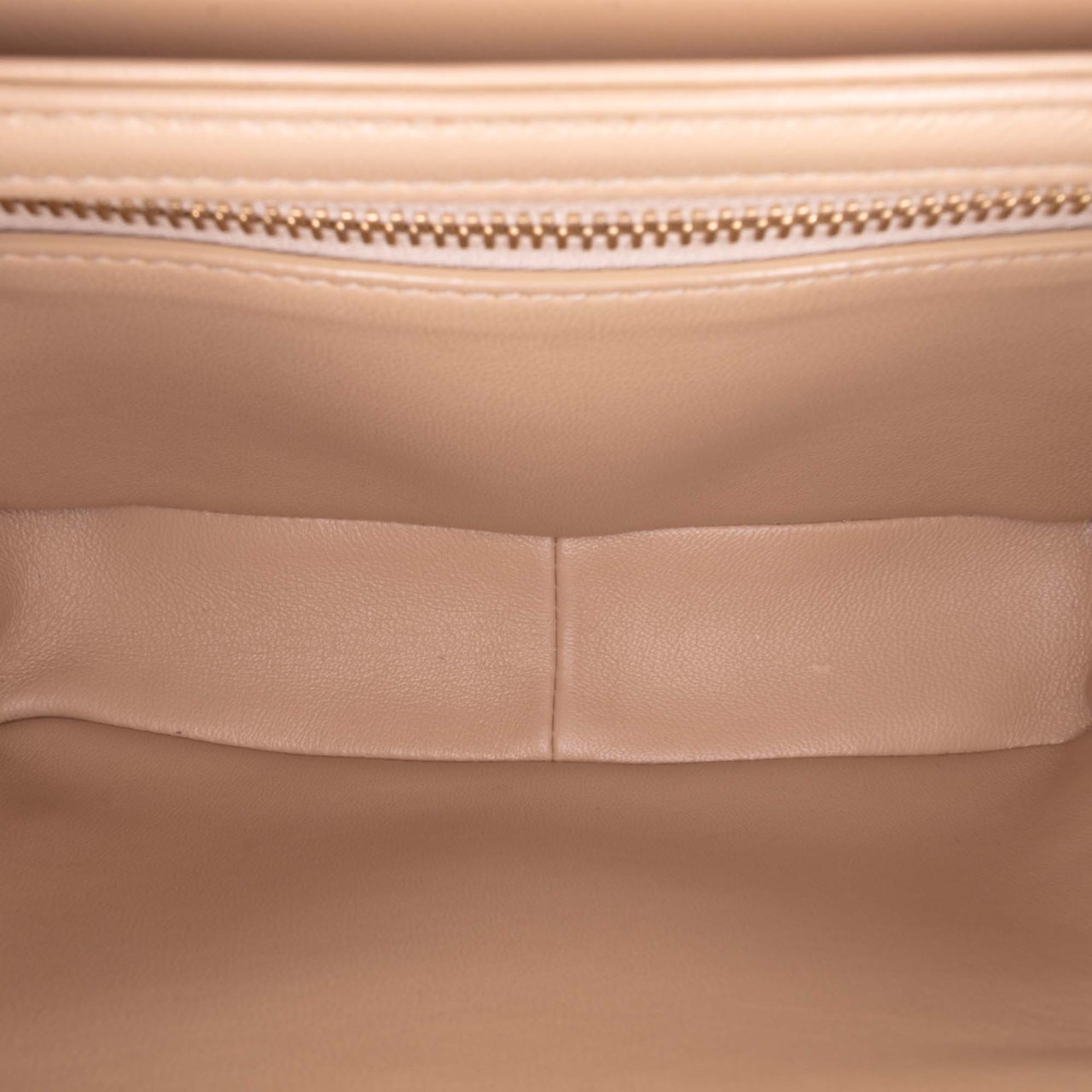 Celine Teen Shiny Calfskin Triomphe Crossbody Bruin