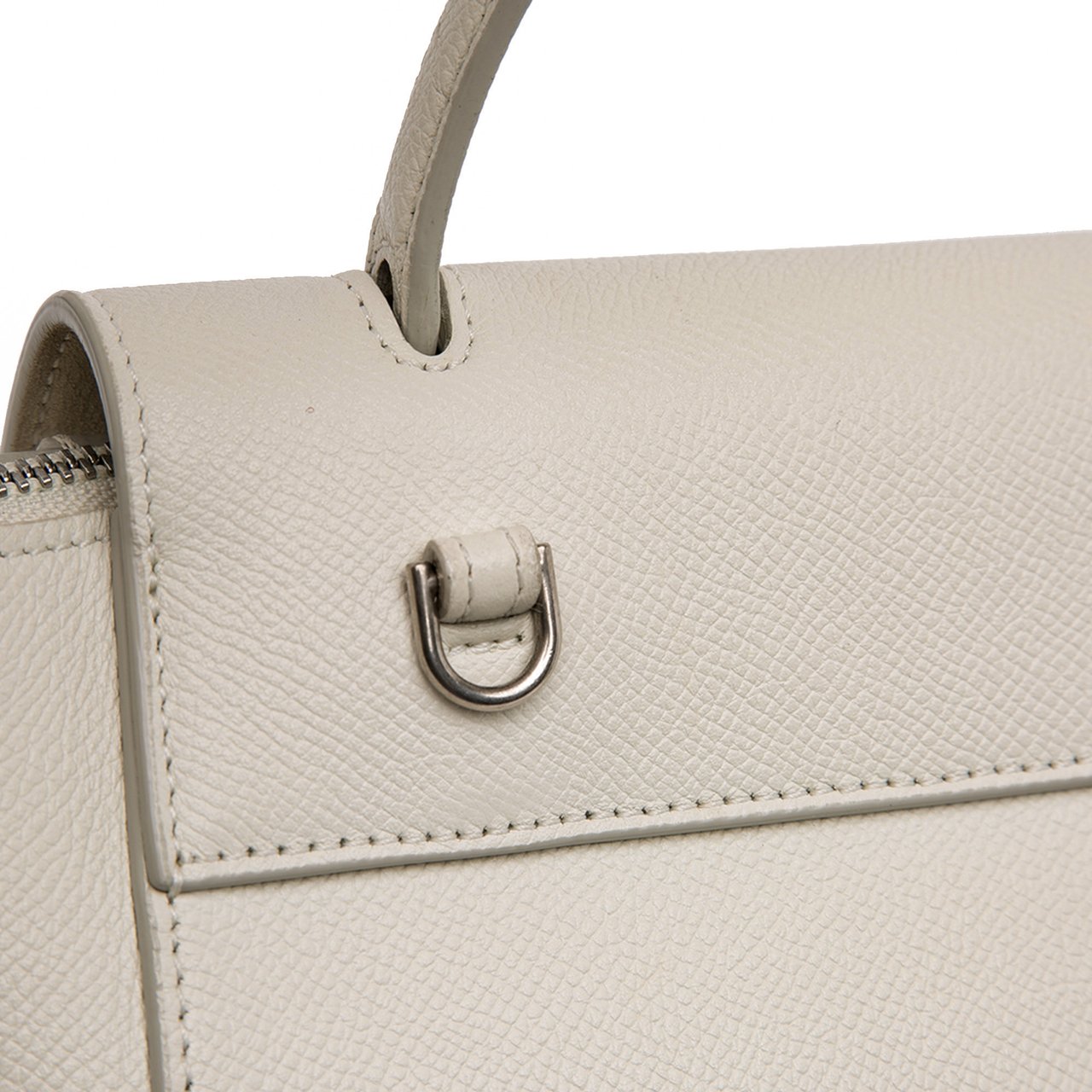 Celine Nano Grained Calfskin Belt Bag Grijs