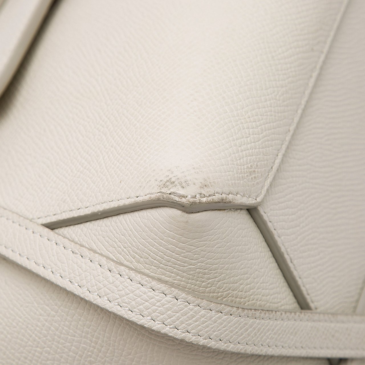 Celine Nano Grained Calfskin Belt Bag Grijs