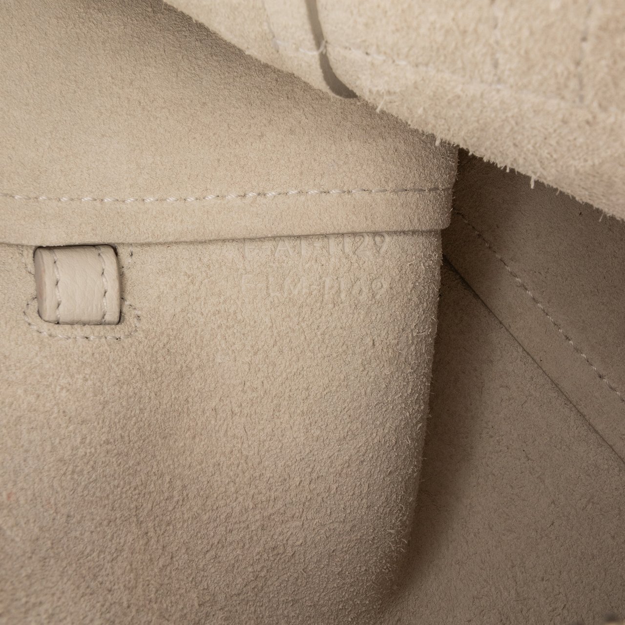 Celine Nano Grained Calfskin Belt Bag Grijs