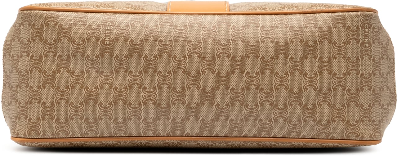 Celine Macadam Coated Canvas Crossbody Bruin