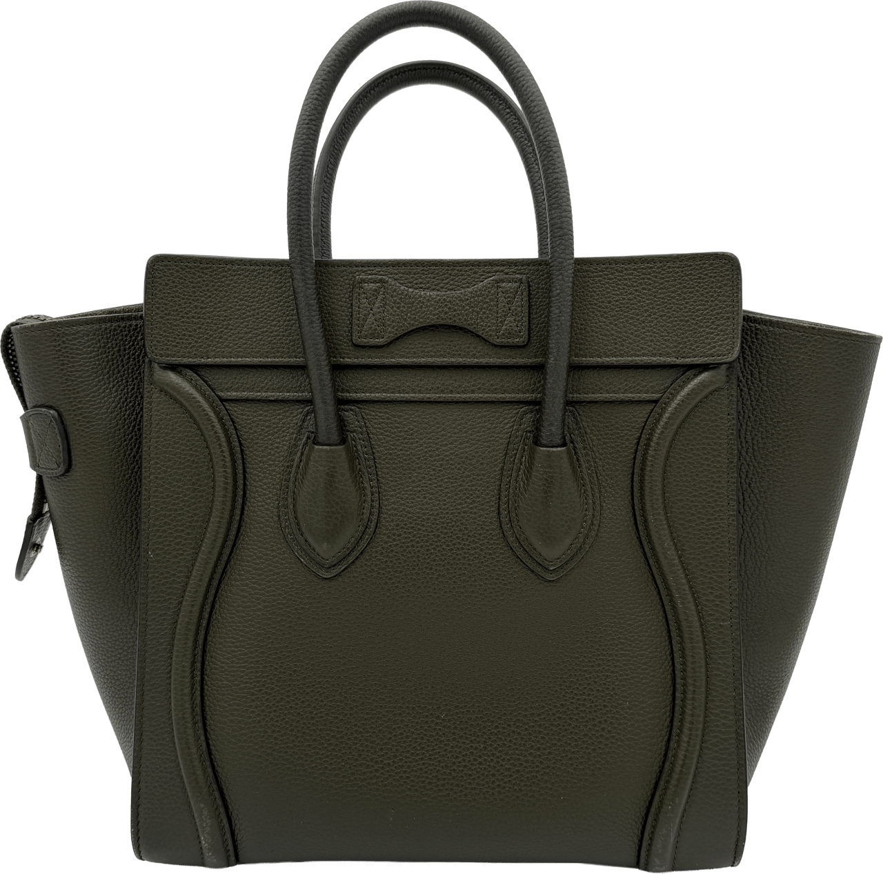 Celine Celine Micro Luggage - Khaki Groen